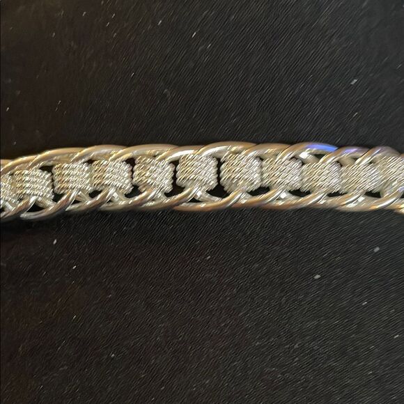 Intricate Sterling Silver Chainmaille Bracelet - Picture 2 of 6